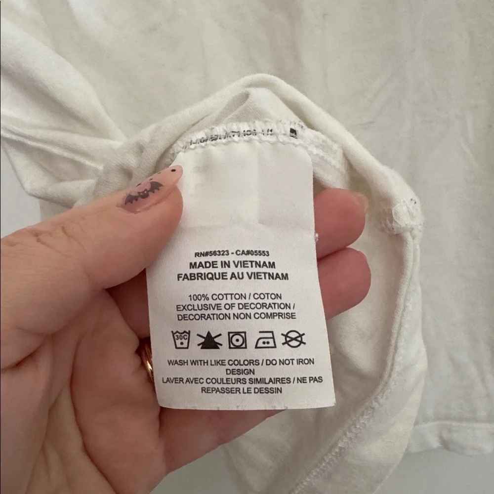 Jordan White Standard Fit Tee